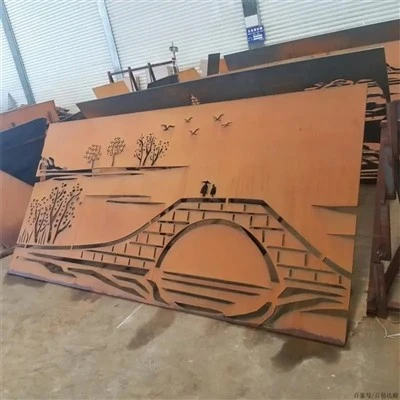 Corten po'lat plitasi A588 GRK